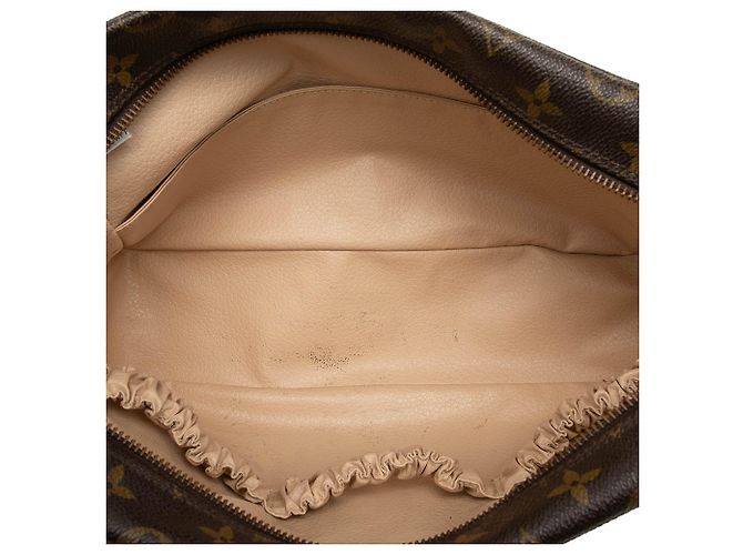 Louis Vuitton Brown Monogram Trousse Toilette 28 Castaño - vista 4
