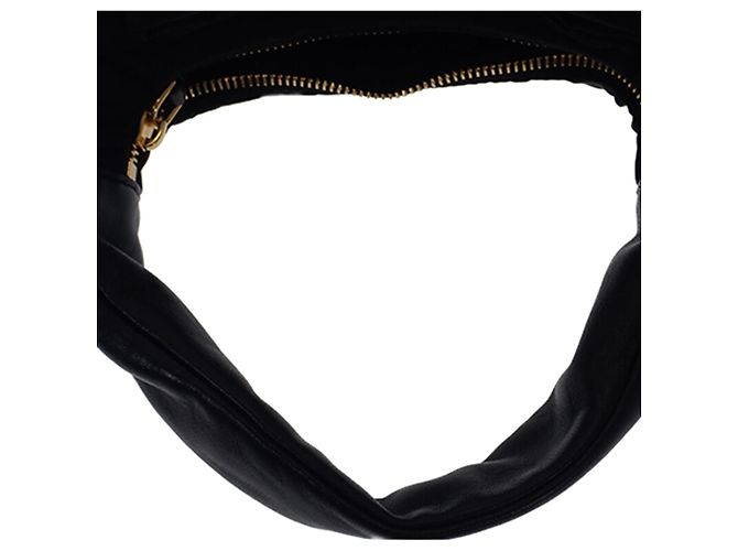 Bolso Prada Black Mini Re Nylon and Nappa Bow Satchel Negro - vista 11