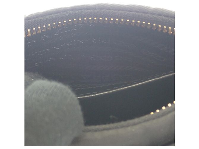 Bolso Prada Black Mini Re Nylon and Nappa Bow Satchel Negro - vista 8