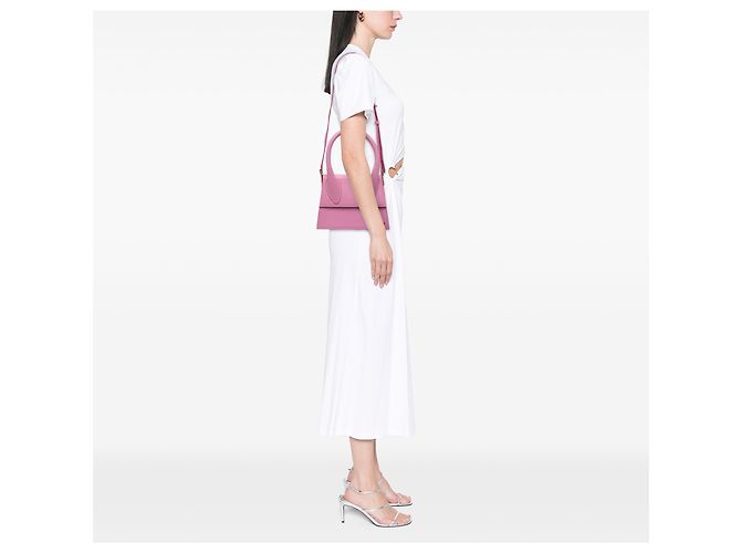 Jacquemus Pink Smooth Calfskin Le Grand Chiquito - Ansicht 5