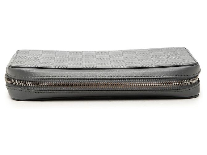 Louis Vuitton Cartera Zippy XL Damier Infini Gris Castaño - vista 3