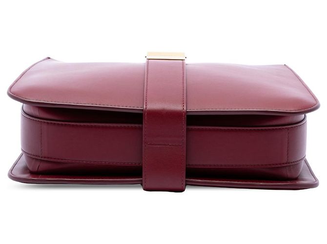 Borsa a tracolla Bottega Veneta Marie in nappa rossa - vista 3
