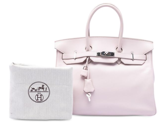 Hermès Pink Swift Birkin Retourne 35 Rosa - vista 7