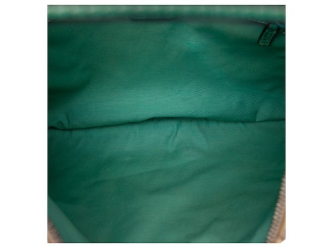 Borsa Hobo Gucci in tela GG beige Turchese - vista 4