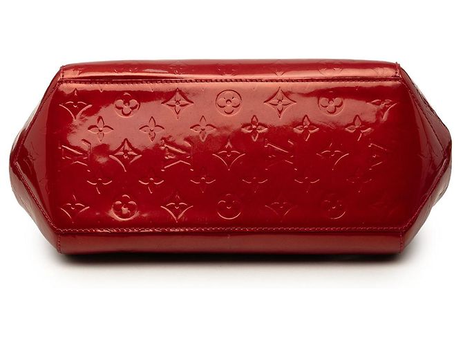 Louis Vuitton Red Monogram Vernis Sherwood PM Roja - vista 3