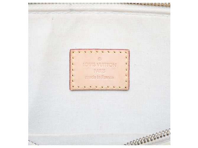 Louis Vuitton Beige Monogram Vernis Alma GM - vista 5