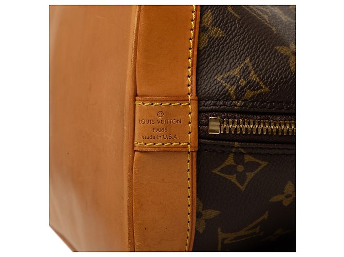 Louis Vuitton Brown Monogram Alma PM Marron - vue 5
