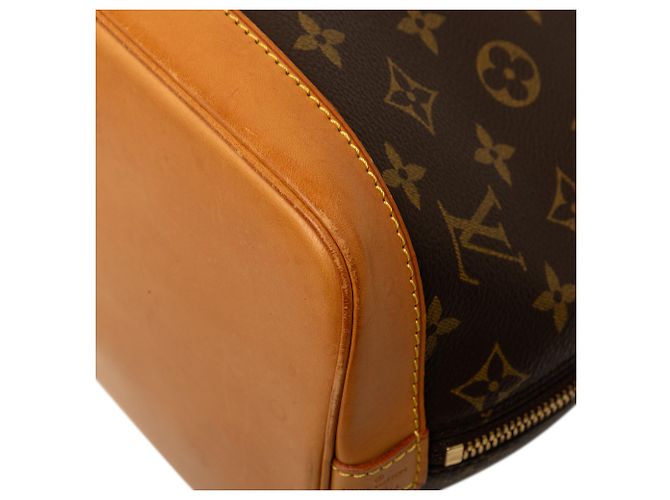 Louis Vuitton Brown Monogram Alma PM Marron - vue 8
