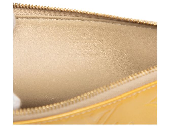 Louis Vuitton Yellow Monogram Vernis Pochette Lexington Gelb - Ansicht 5