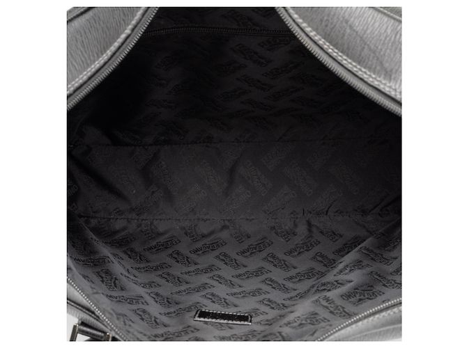 Salvatore Ferragamo Mala de negócios Ferragamo em pele de vitelo preta Preto - vista 4