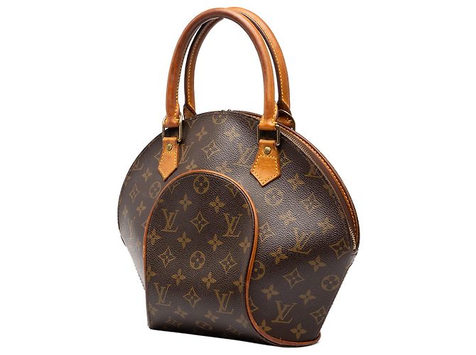 Louis Vuitton Brown Monogram Ellipse PM Castaño - vista 2