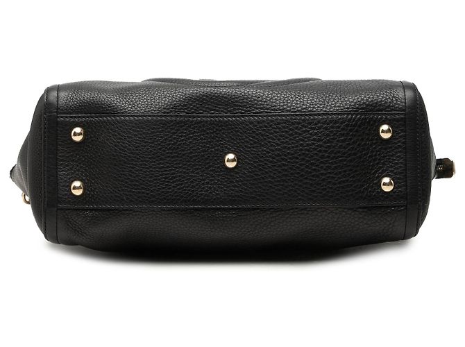 Borsa Tote Soho Working Small in pelle di vitello nera Gucci Nero - vista 3