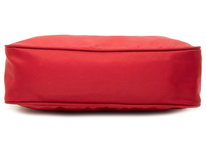 Re-Edition Prada Mini Tessuto Re Edition 2000 Schultertasche Rot - Ansicht 3