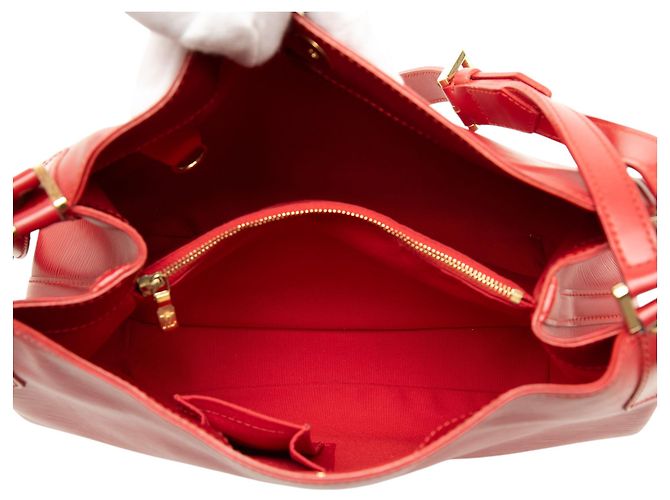 Louis Vuitton Red Epi Mandara MM Rot - Ansicht 4