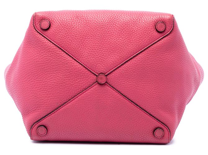 Prada Pink Vitello Daino Tote - view 3