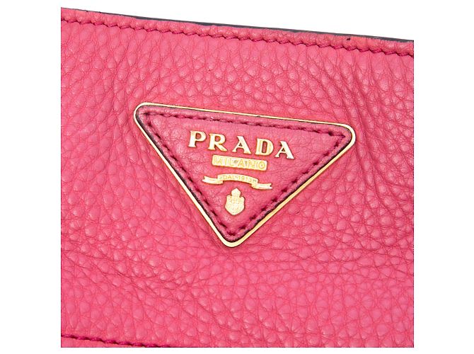 Prada Pink Vitello Daino Tote - view 5