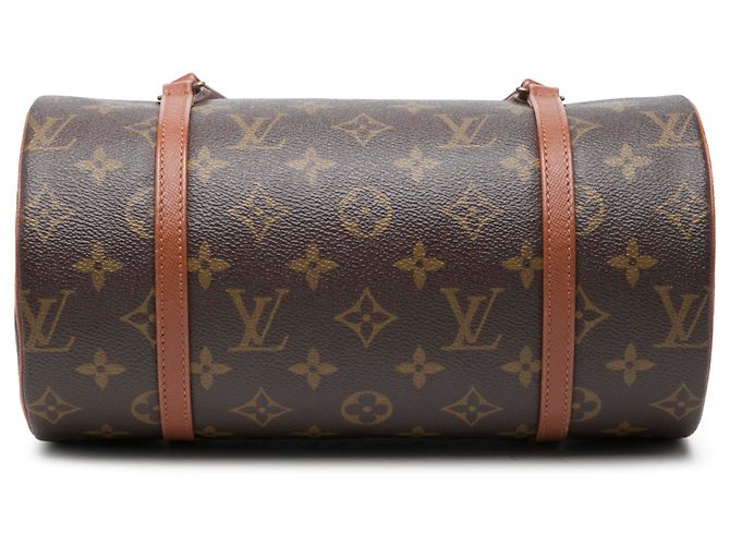 Louis Vuitton Brown Monogram Papillon 26 Marrone - vista 3