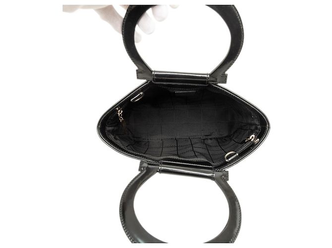 Céline Bolso de mano Celine Silver Macadam PVC Plata - vista 4