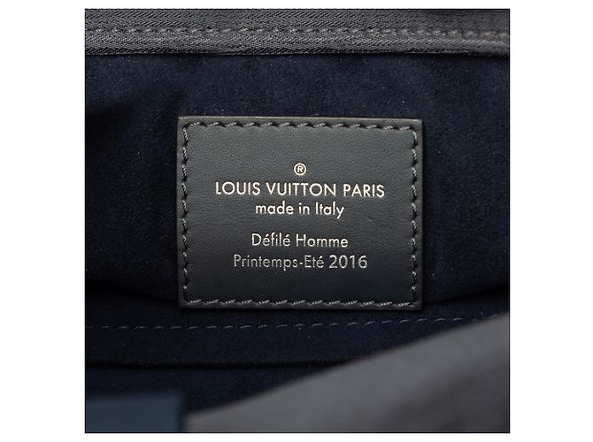 Louis Vuitton Blue Epi Paint Stripe Cabas Azul Azul marino - vista 5