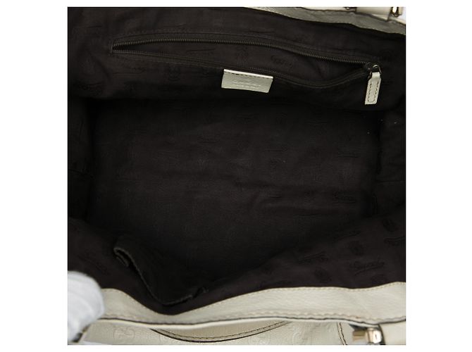 Bolso Tote Gucci Guccissima Blanco para Mujer - vista 4