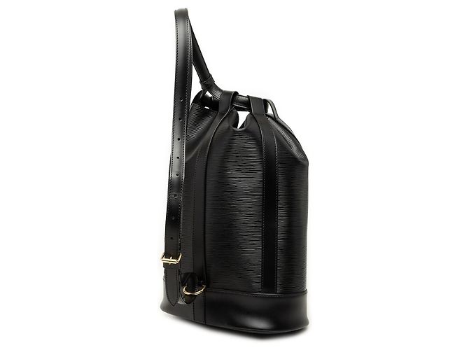 Louis Vuitton Black Epi Randonnee PM Noir - vue 2
