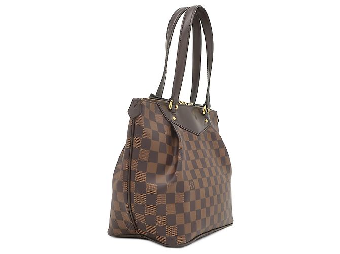 Louis Vuitton Brown Damier Ebene Westminster PM Castaño - vista 2