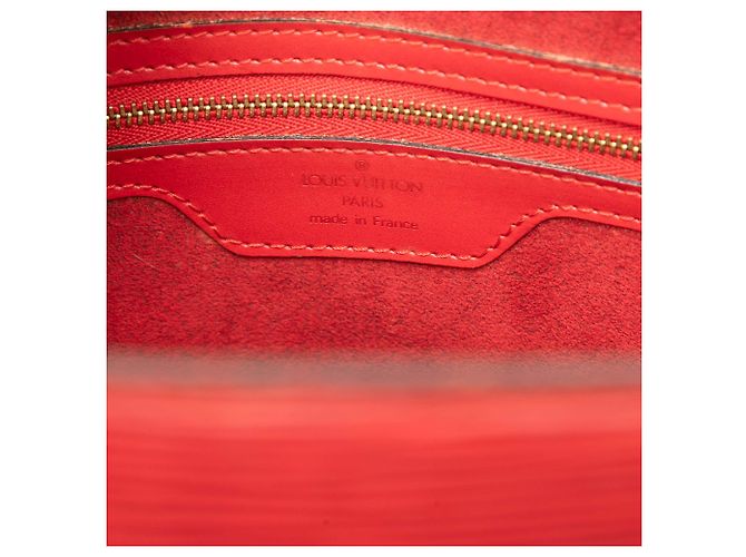 Louis Vuitton Red Epi Saint Jacques GM Long Strap Vermelho - vista 5