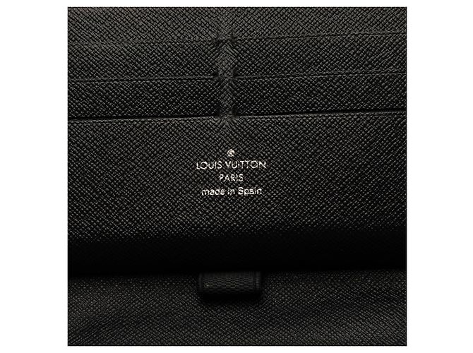 Portafoglio Louis Vuitton Black Damier Graphite Zippy Organizer Nero - vista 6