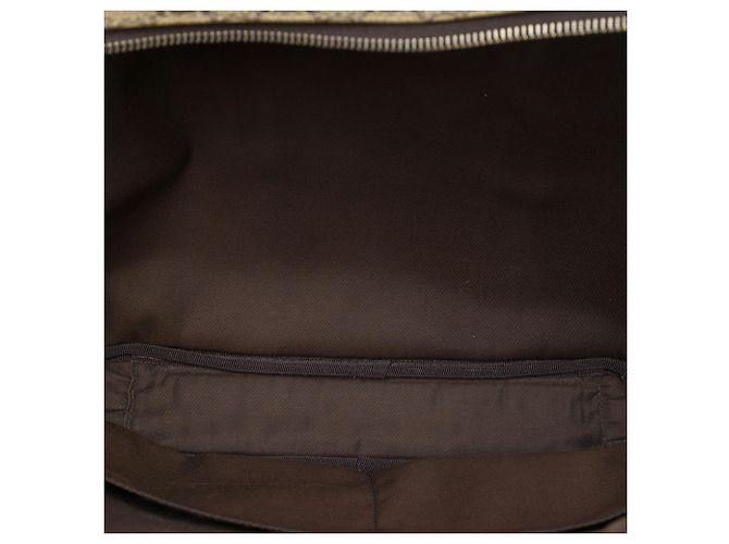 Borsa da lavoro Gucci Beige GG Supreme - vista 4