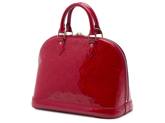 Louis Vuitton Pink Monogram Vernis Alma PM Rosa - vista 2
