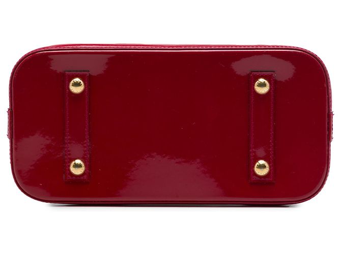 Louis Vuitton Pink Monogram Vernis Alma PM Rosa - vista 3