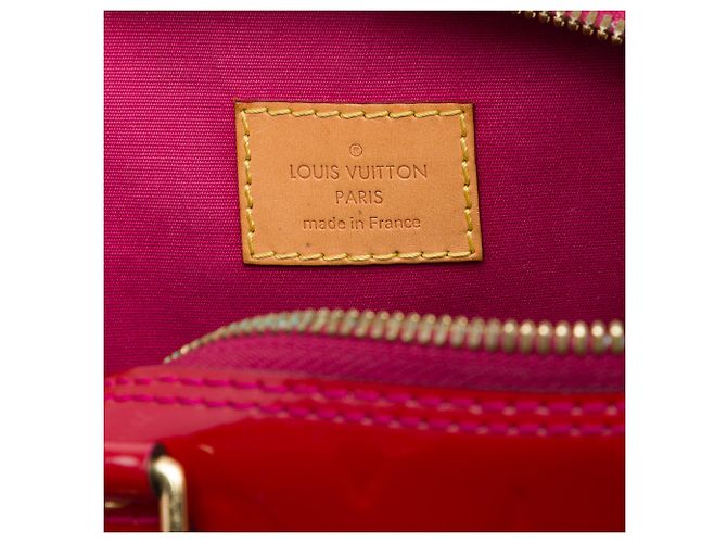 Louis Vuitton Pink Monogram Vernis Alma PM Rosa - vista 5