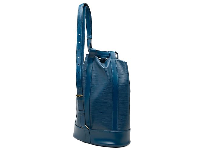 Louis Vuitton Blue Epi Randonnee PM Bleu - vue 2