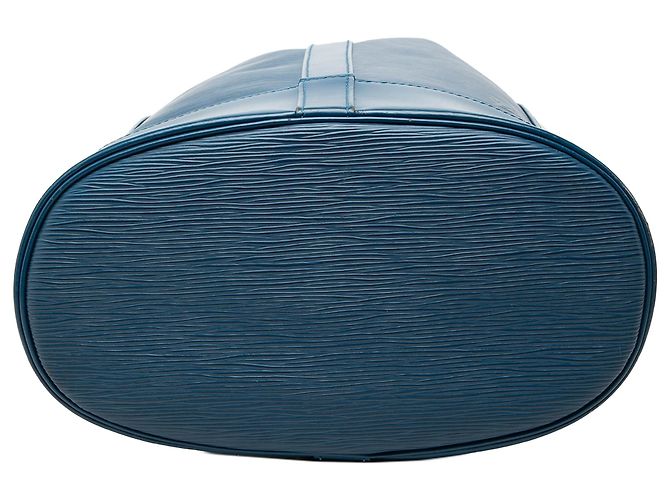 Louis Vuitton Blue Epi Randonnee PM Bleu - vue 3