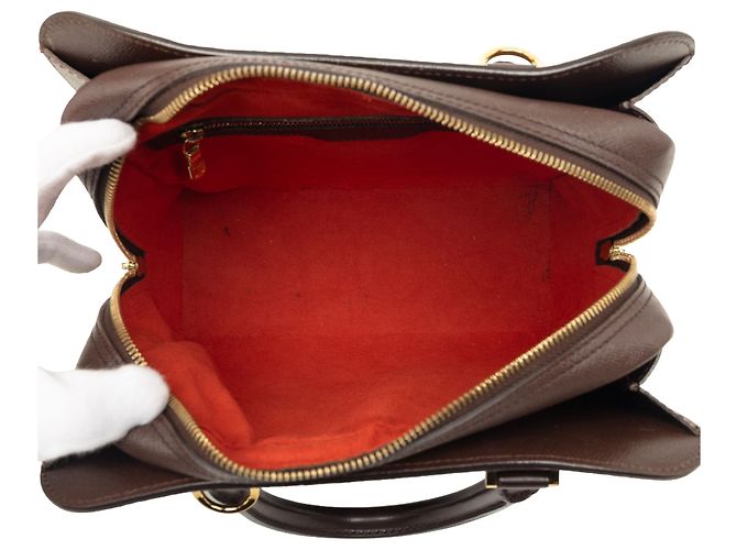 Louis Vuitton Brown Damier Ebene Triana Braun - Ansicht 4
