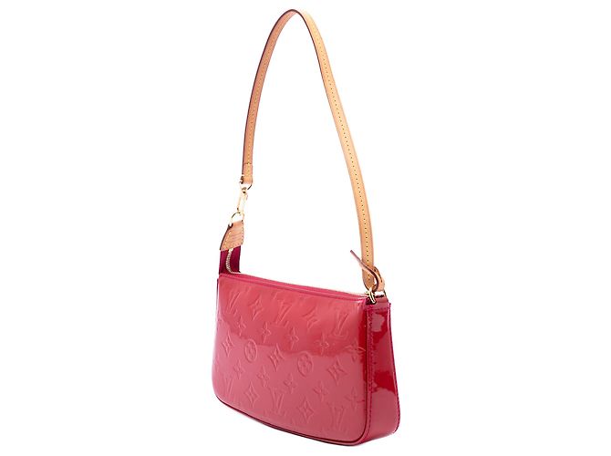 Louis Vuitton Red Monogram Vernis Pochette Accessoires Rouge - vue 2