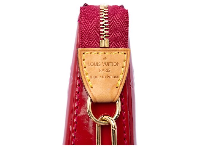 Louis Vuitton Red Monogram Vernis Pochette Accessoires Rouge - vue 5