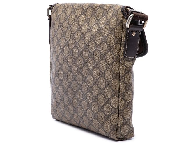 Borsa a tracolla Gucci Beige GG Supreme - vista 2