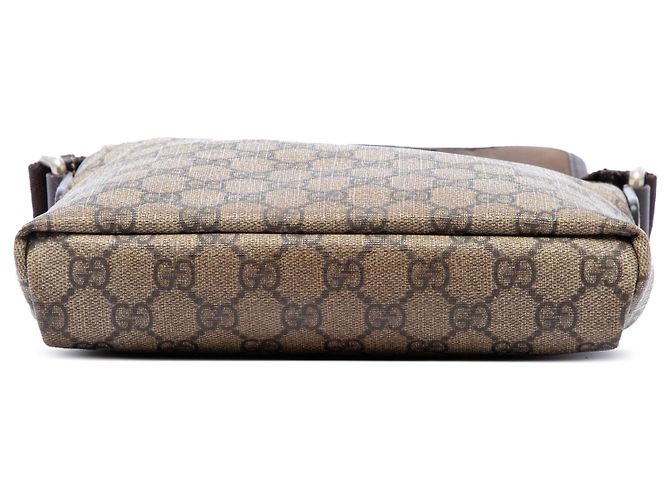 Borsa a tracolla Gucci Beige GG Supreme - vista 3