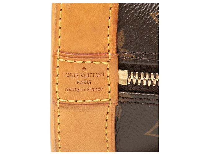 Louis Vuitton Brown Monogram Alma BB Braun - Ansicht 5