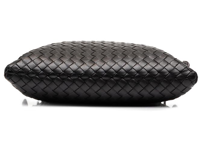 Bottega Veneta Borsa a tracolla VN in Nappa Intrecciato Nera - vista 3