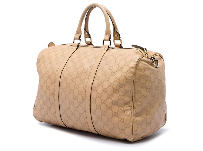 Gucci Joy Boston Bag Medium GG Supreme Braun - Ansicht 2