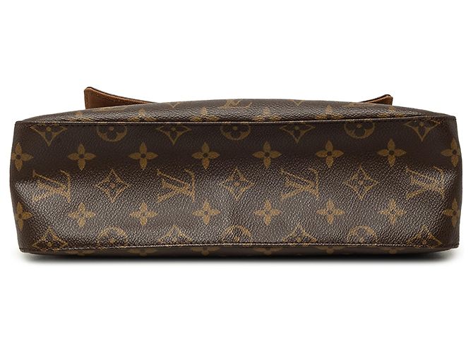 Louis Vuitton Brown Monogram Mini Looping Marron - vue 3