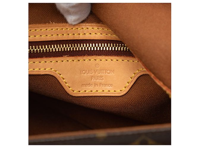 Louis Vuitton Brown Monogram Mini Looping Marron - vue 5