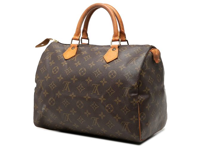 Louis Vuitton Brown Monogram Speedy 30 Marrom - vista 2