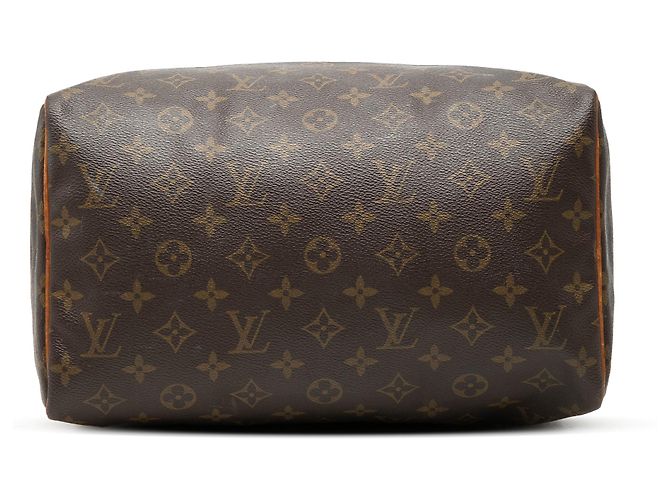 Louis Vuitton Brown Monogram Speedy 30 Marrom - vista 3