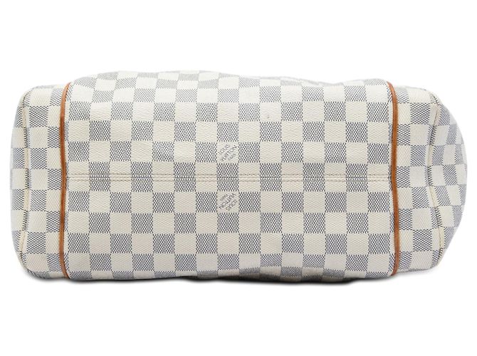 Louis Vuitton White Damier Azur Totally MM Weiß - Ansicht 3