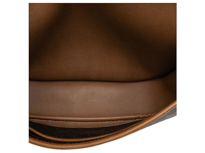 Borsa a tracolla Dior in tela rivestita honeycomb nera Nero - vista 4