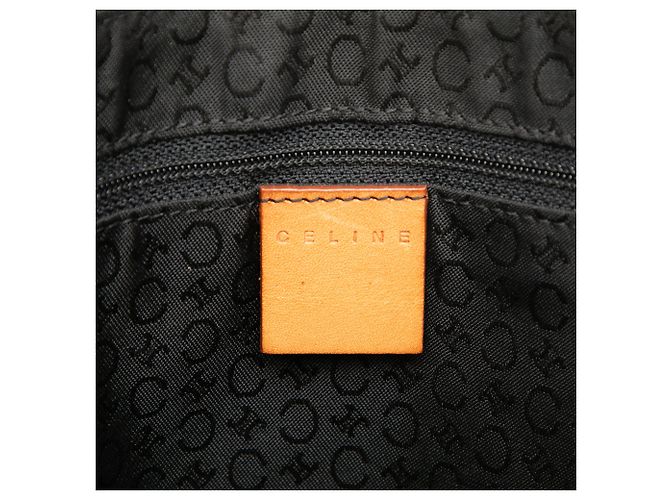 Céline Borsa a tracolla Celine Black C Macadam in camoscio con doppia zip Nero - vista 5