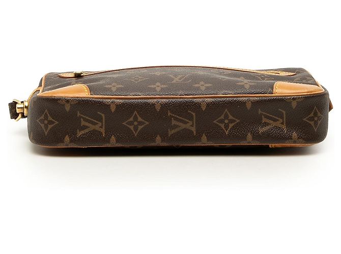 Louis Vuitton Brown Monogram Marly Dragonne GM Castaño - vista 3